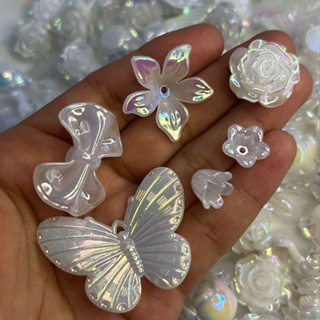 Miçanga Branca Perolada Sortidas P/ Tiara Colar Artesanato em Oferta na Shopee