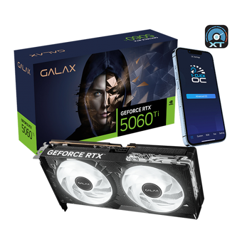PLACA DE VIDEO RTX 5060 TI 8GB GALAX 1 CLICK OC 2X