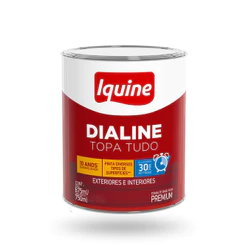 Esmalte Base Agua Brilhante Iquine Dialine Topa Tudo 750ml