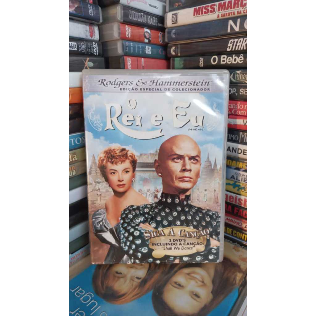 Dvd O Rei E Eu - Edição De 50° Aniversário (the King And I) Walter Lang - Edição especial Duplo shall we dance