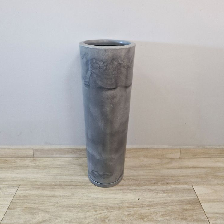 Vaso de planta decorativo Coluna Ibiza em polietileno 70cm de altura em Oferta na Shopee