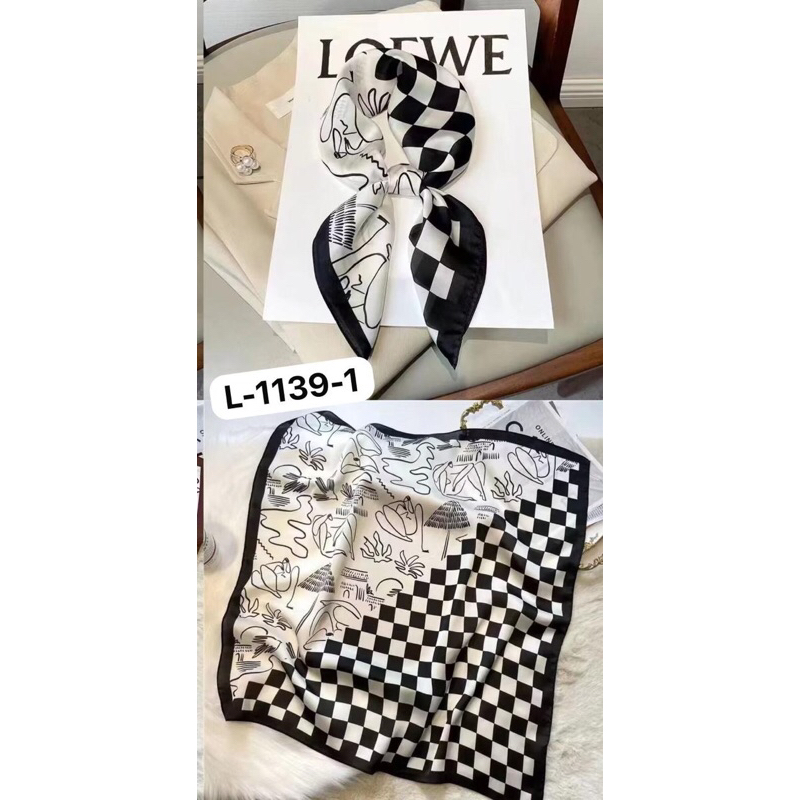 LENÇO FEMININO  TOQUE DE SEDA LANÇAMENTO 70x70 em Oferta na Shopee