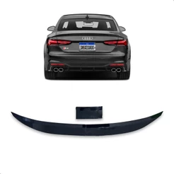Aerofólio Para Audi A5 Sportback 2010 11 A 2026 Black Piano