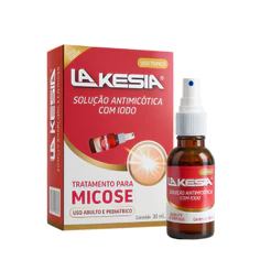 Solução Antimicótica Lakesia 30ml Para Micose De Unha Em Spray Original