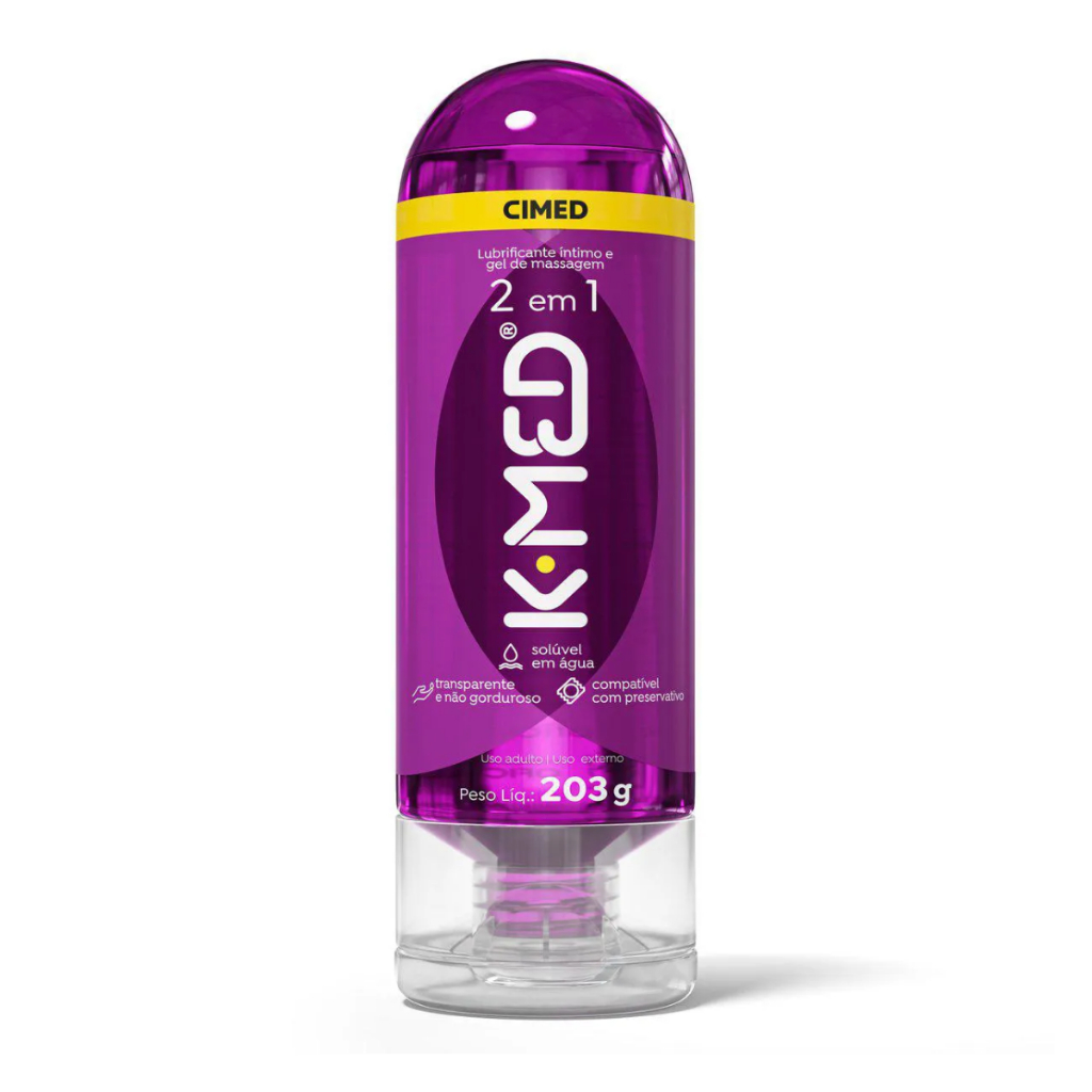 K-med 2 Em 1 Lubrificante Intimo Kmed 200ml