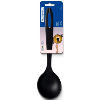 Concha Tramontina 29cm Fácil De Limpar Não Risca Ability Nylon Resistente Utensílios Para Cozinha em Oferta na Shopee