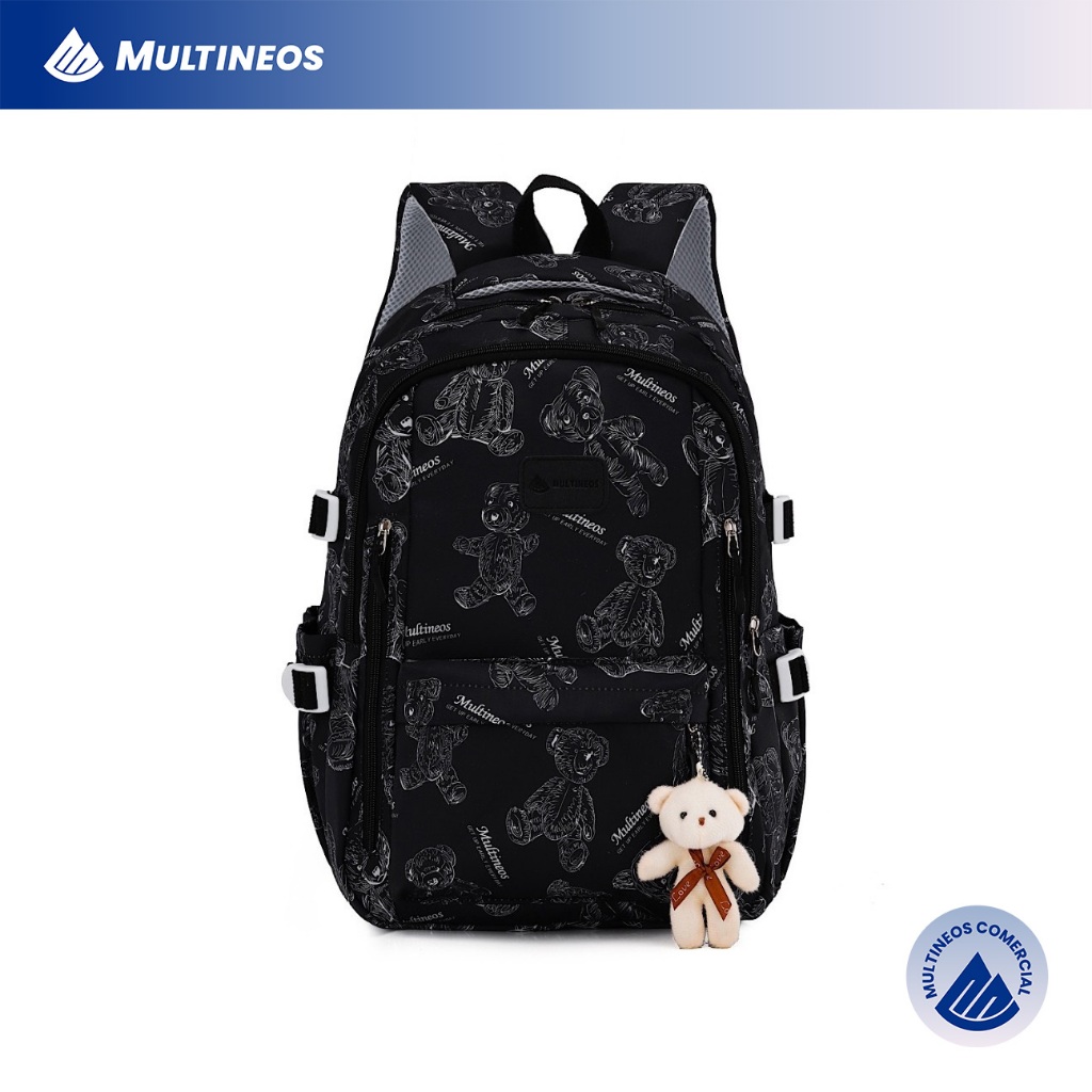 Mochila Feminina Escolar Passeio Coreano Grande Capacidade Sem Chaveiro Impermeável Multineos em Oferta na Shopee