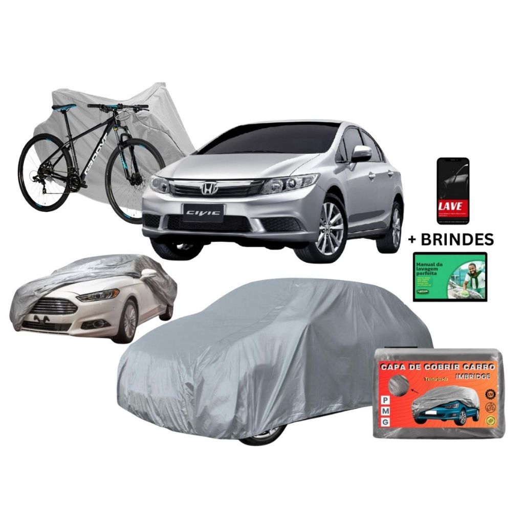 Capa de Cobrir Carro e Bike Proteção UV 100% em Oferta na Shopee