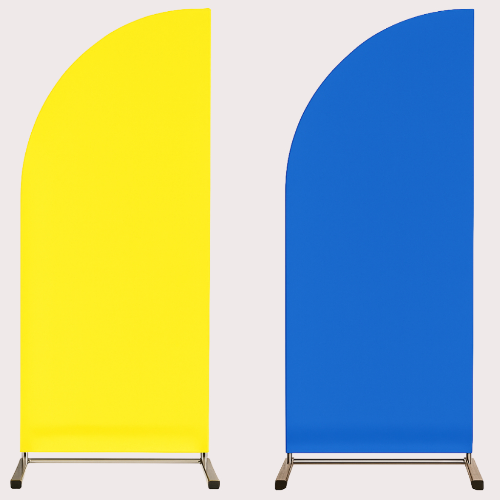 Capa Para Painel Romano Meia Lua Dupla Fase Duas Cores Em Malha Gel em Oferta na Shopee