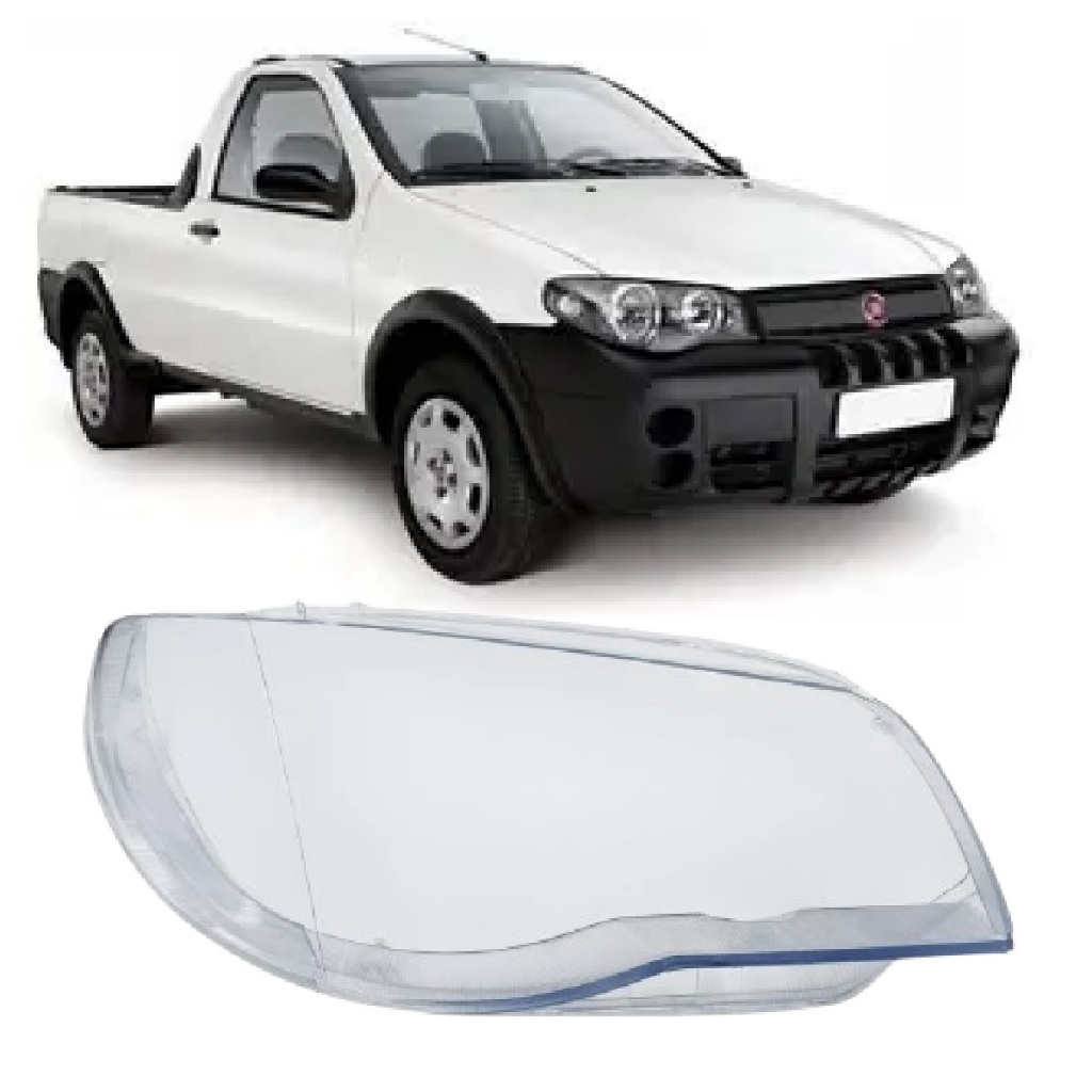 Lente Farol Strada Fire Ce Flex 2005 2006 2007 2008 Zoião em Oferta na Shopee