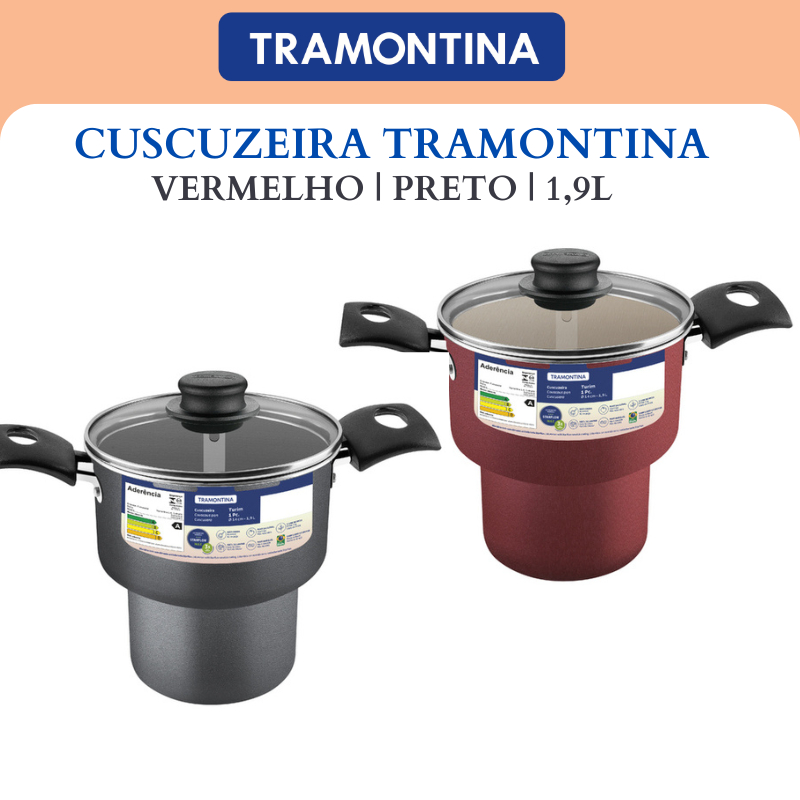 Cuszueira tramontina antiaderente 14cm 1,9l turim