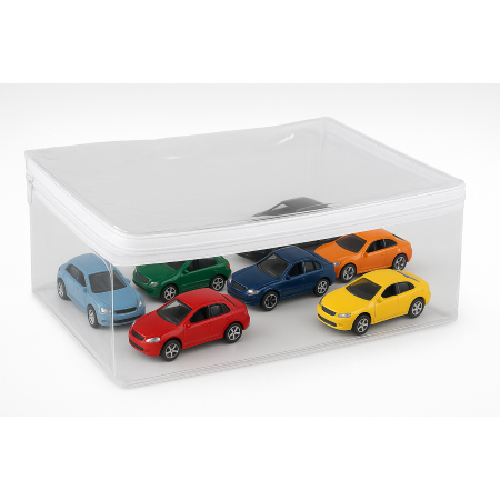 Saco Embalagem Organizador Multiuso Com Zíper Brinquedos/Laços/Parafusos