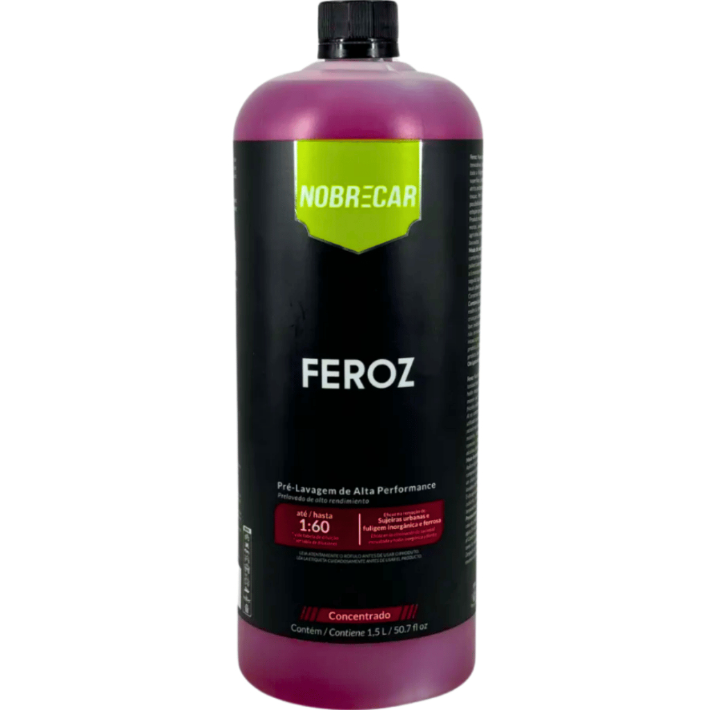 Shampoo Desengraxante Desengordurante Feroz 1,5L Nobrecar