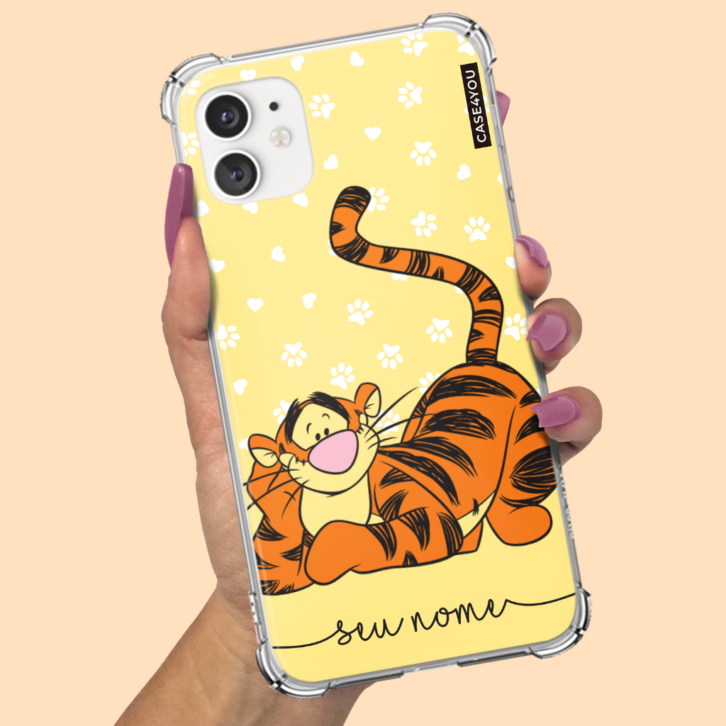 Capa Capinha p Samsung Galaxy A20 A20s A21s A22 A23 A24 A25 A26 A30 A30s A31 A32 A33 A34 A35 A36 Personalizada Tigrão