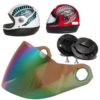 Viseira Camaleão P/ Capacete Taurus Formula 1 + Botões Laterais em Oferta na Shopee