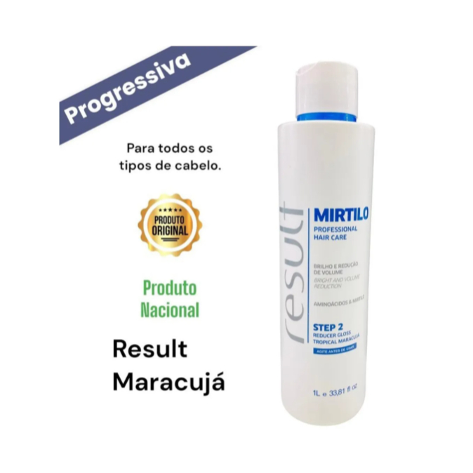 Tratamento Result Mirtilo Step 2 Maracujá - Progressiva