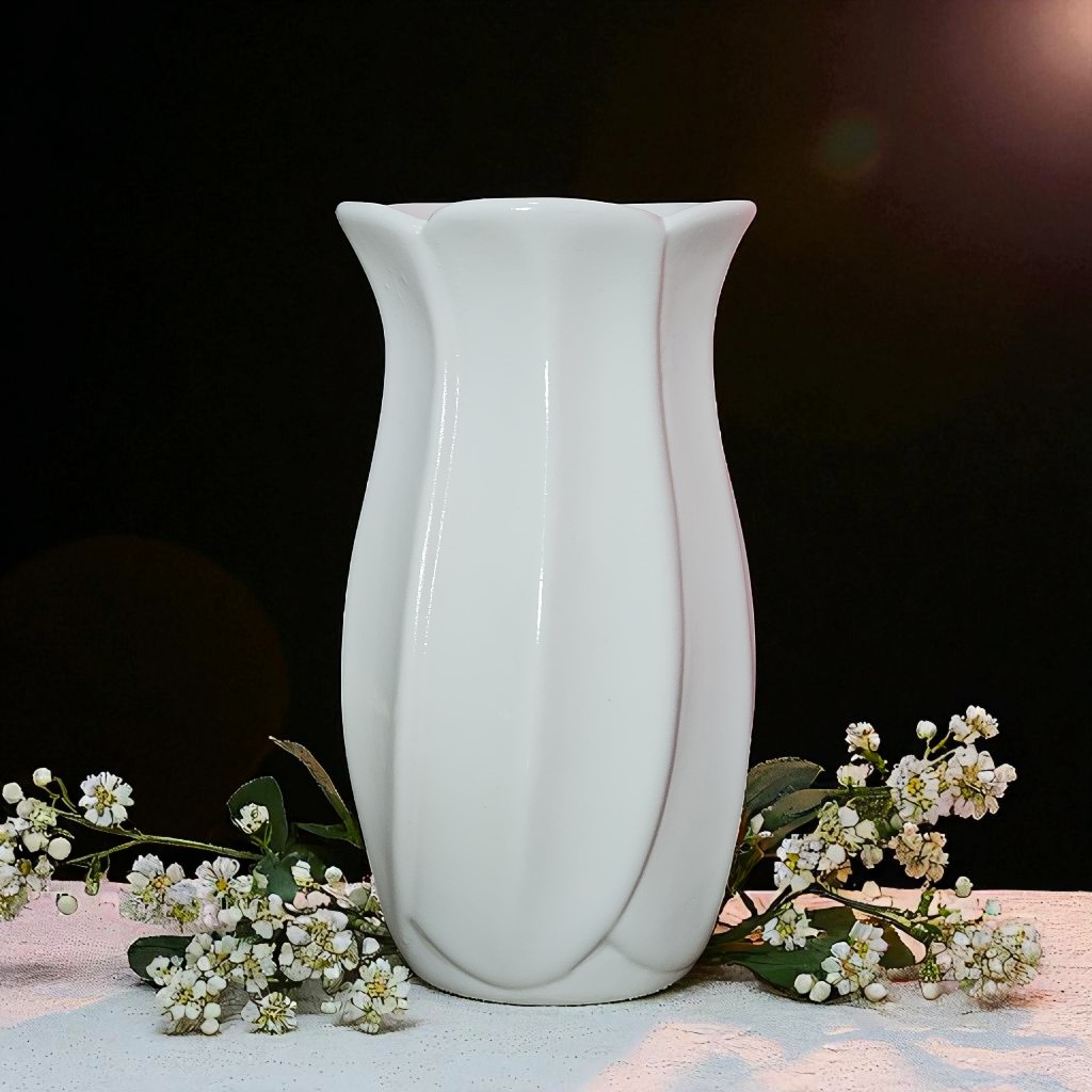 Vaso Ondulado Unitário Cerâmica para Decoração de Festa Aniversário Casamento Diversas Cores em Oferta na Shopee