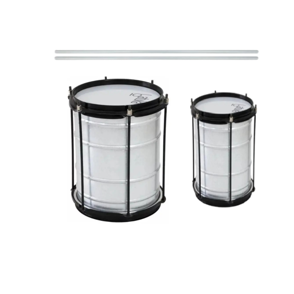 Repinique Bacurinha 6 + 8 Pol Batuka + Baquetas Flexíveis