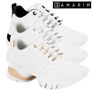 Tênis Feminino Casual Ramarim Dad Sneaker Chunky FlyHigh Confortável Original em Oferta na Shopee