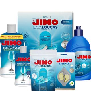 Monte seu Kit Jimo (Lava-Louças + Secante + Essence + Lava-Máquinas) | Escolha o Seu Combo Perfeito! +BRINDE NOS AVULSOS em Oferta na Shopee