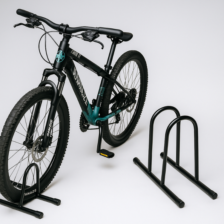 Bicicletário Suporte Para Bicicleta Reforçado Fácil Instalação Parafuso e Bucha