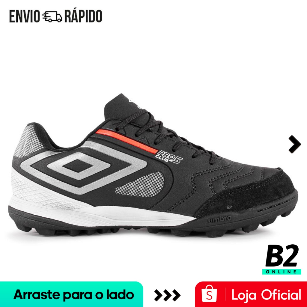 Chuteira Society Umbro Pro 5 Bump Masculina 100% Original Com Nota Fiscal e Garantia
