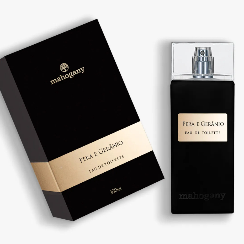 Mahogany Eau de Toilette Pera e Gerânio 100ml
