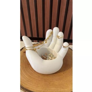 Vaso Decorativo Planta Minimalista Luxo Enfeite Mão Escultura decoração criativa portaJoias criativo em Oferta na Shopee