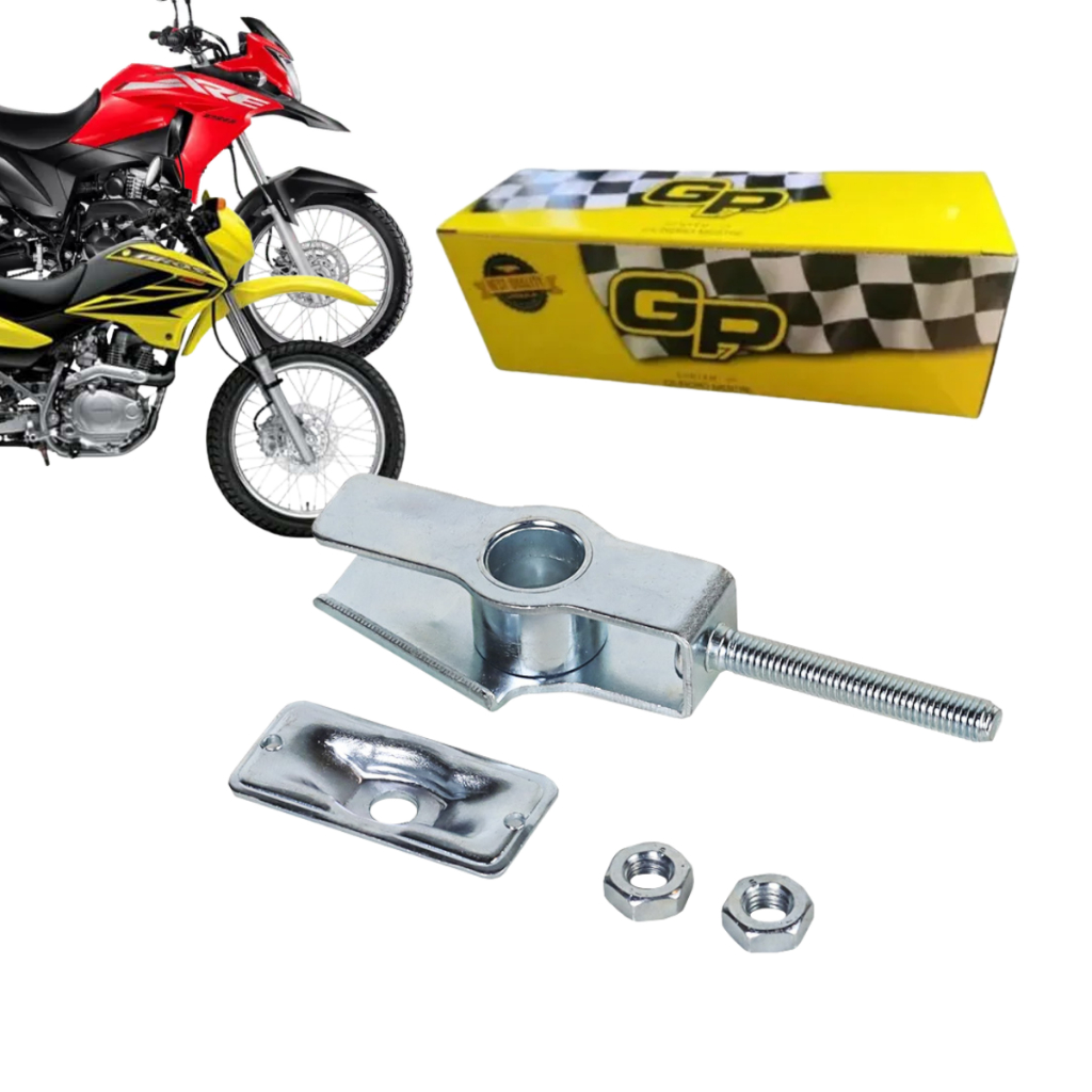 Esticador Corrente Transmissão Completo Honda Bros 150/160/125 Xre 190 Cbx 200