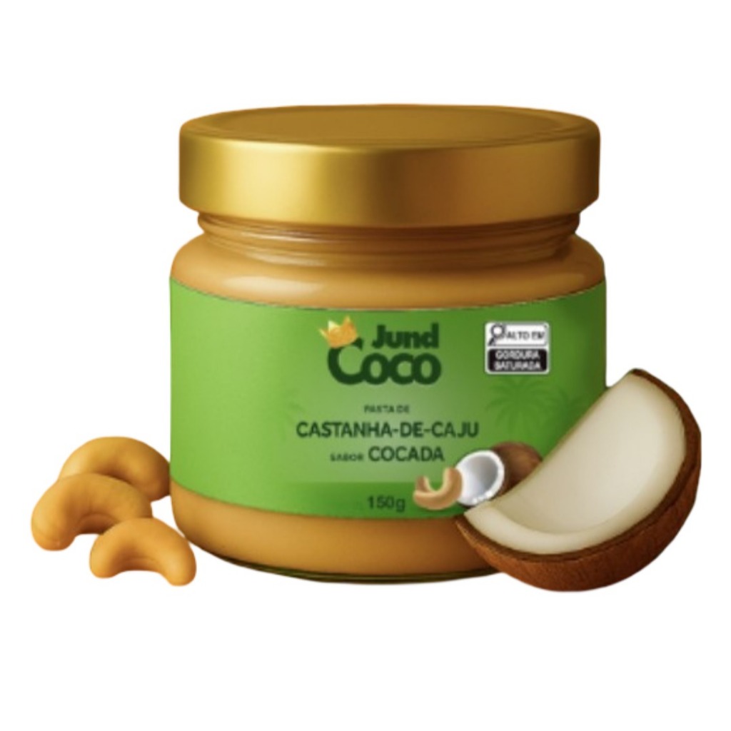 Pasta de Castanha de Caju Sabor Cocada 150g