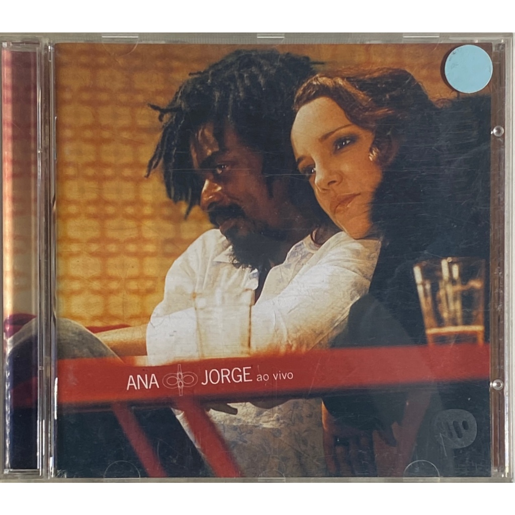 CD - Ana Carolina e Seu Jorge - Ana & Jorge Ao Vivo - Original
