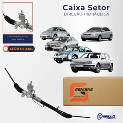 Caixa De Direção Hidráulica Golf Audi A3 Bora / New Beetle