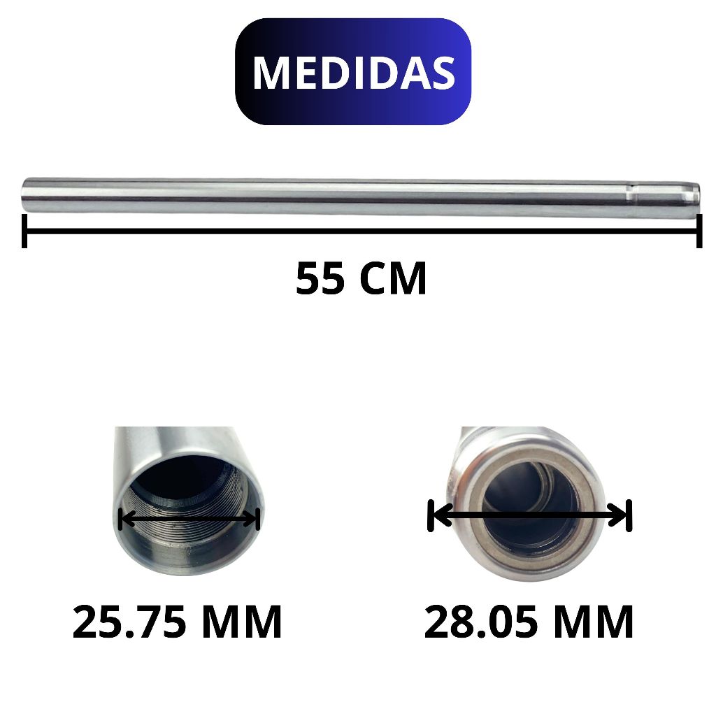 Cilindro Tubo Interno Bengala Cg Fan 150 Titan 150 — imagem 2 de 2