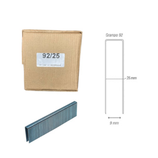 Caixa Grampo 92/25 Com 7.920 Grampos Para Grampeador Pneumático em Oferta na Shopee