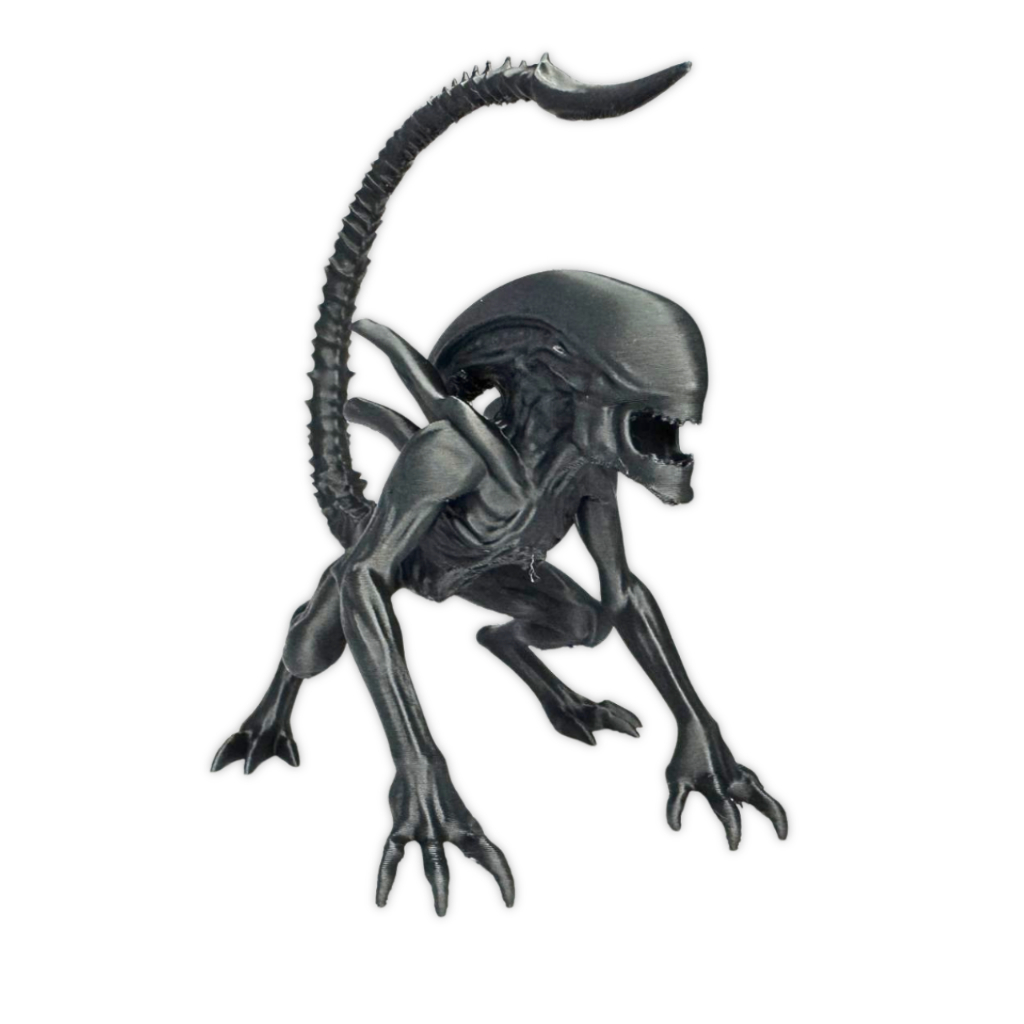 Estátua Alien | Impressão 3D | Sci-Fi Decorativa | Geek Colecionável