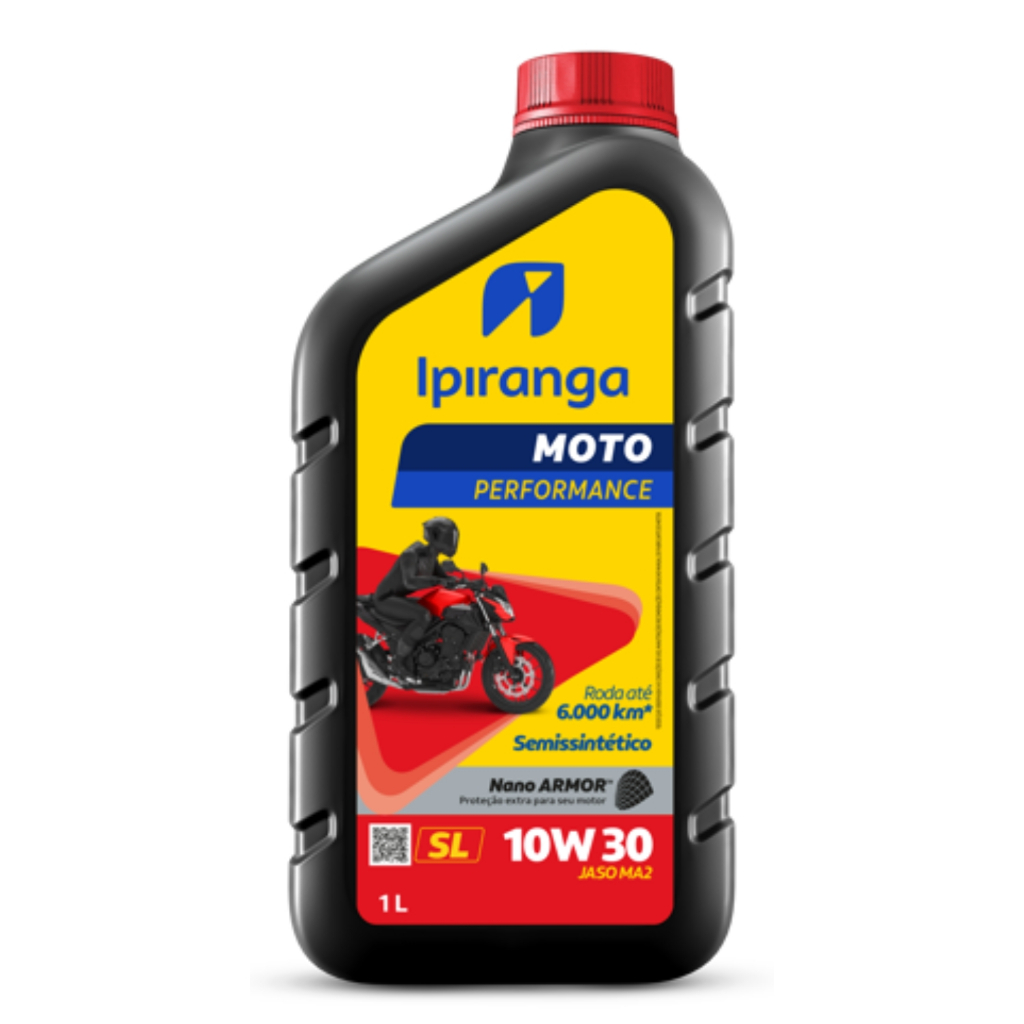 Óleo de Motor Performance 10w30 4t Nano Armor Ipiranga 1L