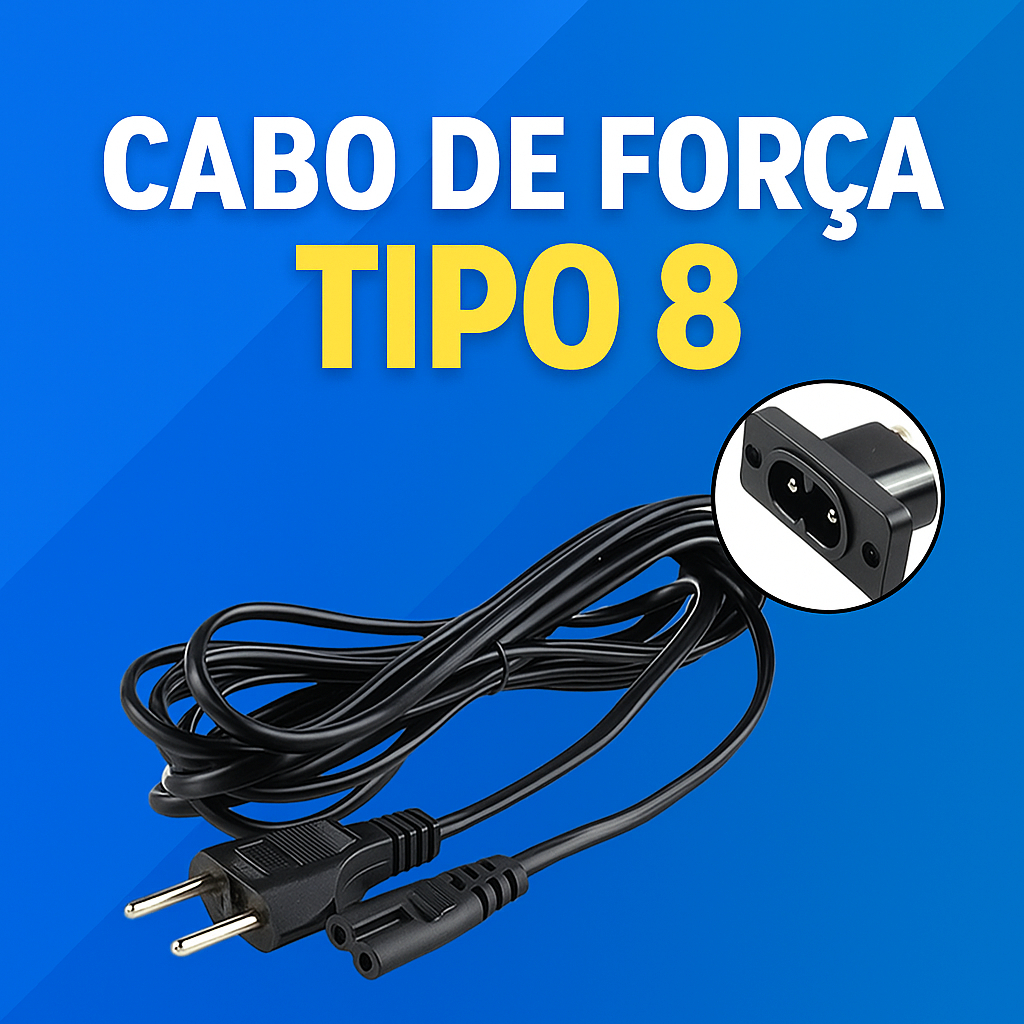 Cabo Força Impressora Epson L4150 L4160 L5190 L1300 L1800