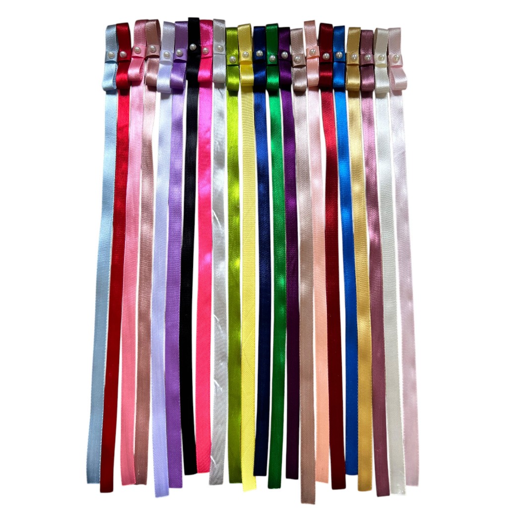 20 Laços de Cetim Simples Decorativos Para Convite de Casamento com Fita de 34cm em Oferta na Shopee