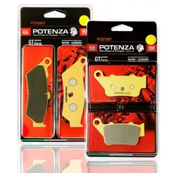 Kit Pastilhas de Freio Himalayan 450 2024-2026 / Cb 500 Antiga 1997-2005 Original Potenza