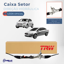 Caixa Setor De Direção Hidráulica Trw Fiat Punto 1.4 2013