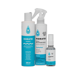 Kit Nutrição Capilar Hidratei - Hidratação e Maciez para seu Cabelo em Oferta na Shopee