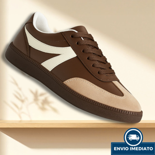 Tênis Cinza MINIMALISTA PLATAFORMA SOLA ALTA SOLA BAIXA LEVE E CONFORTAVEL PROMOÇÃO Ref. 001 em Oferta na Shopee