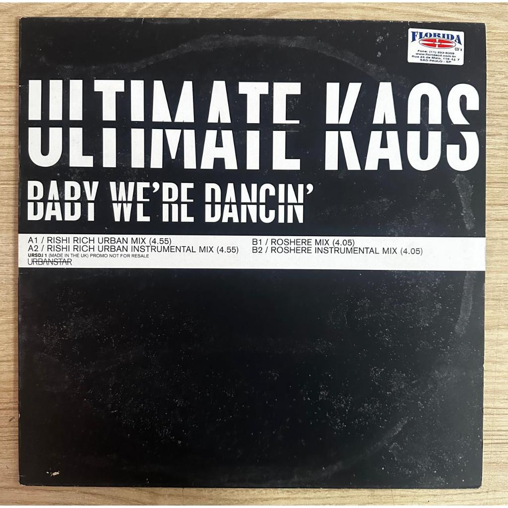 LP Disco Vinil Ultimate Kaos - Baby We're Dancin