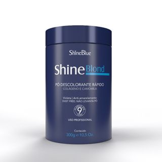 Pó Descolorante Shine Blue 300g em Oferta na Shopee