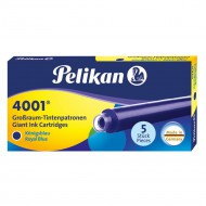 Cartucho para Caneta Tinteiro Pelikan 4001 GTP/5 Azul Royal