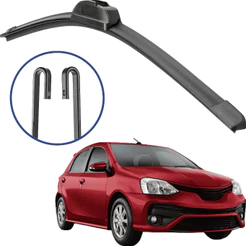 Palheta Limpador Silicone Toyota Etios 2012 2013 2014 2015 2016 2017 2018