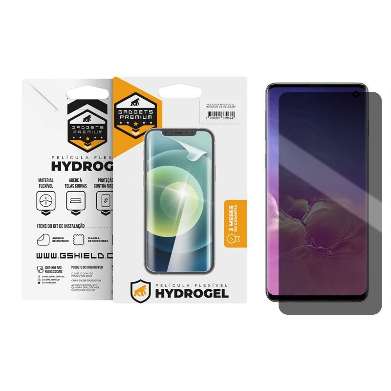 Película Privacidade Anti-espião Hydrogel para Samsung Galaxy S10 Gshield