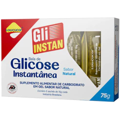 Gli-instan Lowçucar (Açúcar Liquido) Sabor Natural 5x15g - Lightsweet
