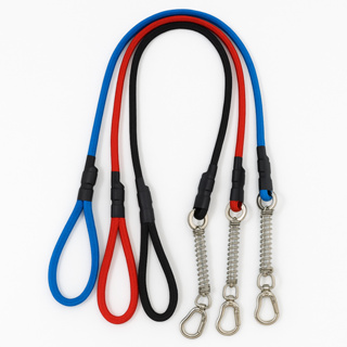 Guia Para Cachorro 1,20m Com Amortecedor Mosquetão Rosca Cães Médio e Grande Porte em Oferta na Shopee