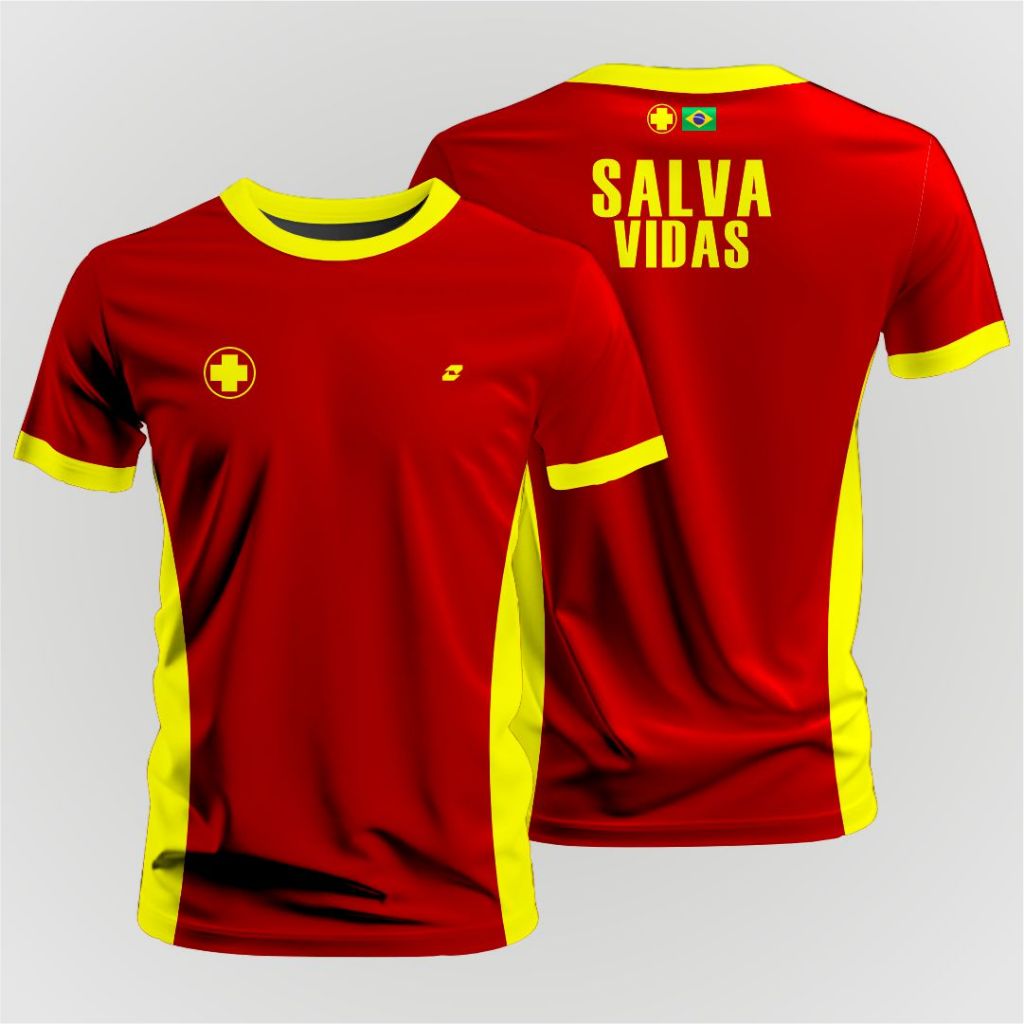 Camisa Salva-Vidas Dry Fit – UV 50, Leve, Confortável e Alta Visibilidade em Oferta na Shopee